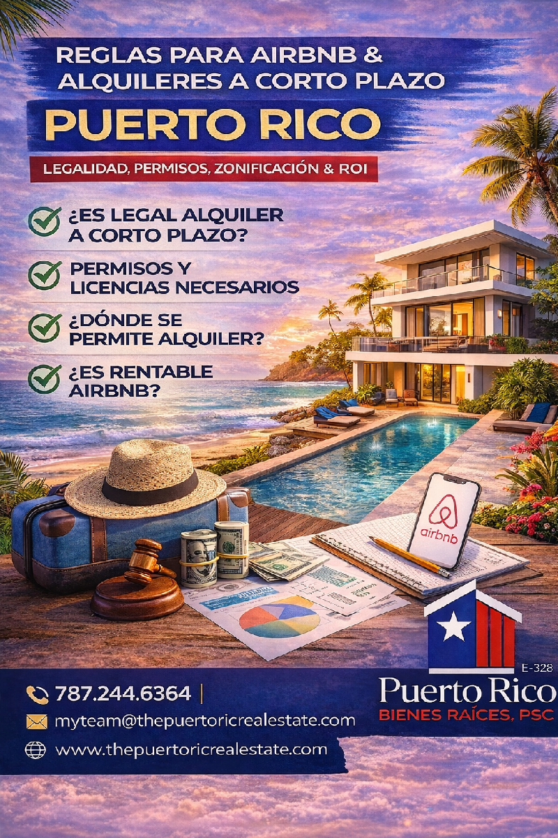 Reglas de Airbnb y Alquileres a Corto Plazo en Puerto Rico (Guía Completa 2026)